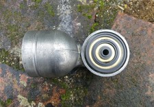 Lampe JIELDE industriel 1 EMBOUT PORTE-DOUILLE court en état d'usage 9T