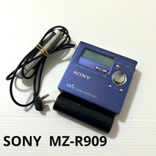 SONY MZ-R909 MD Walkman Recorder Portable Player Remote Included from Japan