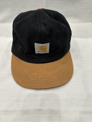 Vtg 80s 90s Carhartt A36BLK Quilted Black Trapper Hat Insulated Made Usa   M