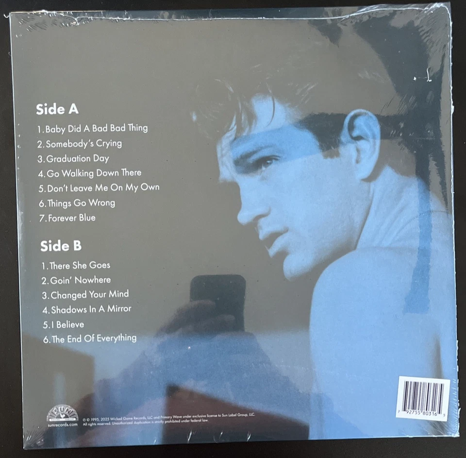 CHRIS ISAAK FOREVER BLUE - BLUE VINYL LP RSD 30th ANNIV LIMITED NEW SEALED MINT Foto 2 de 2