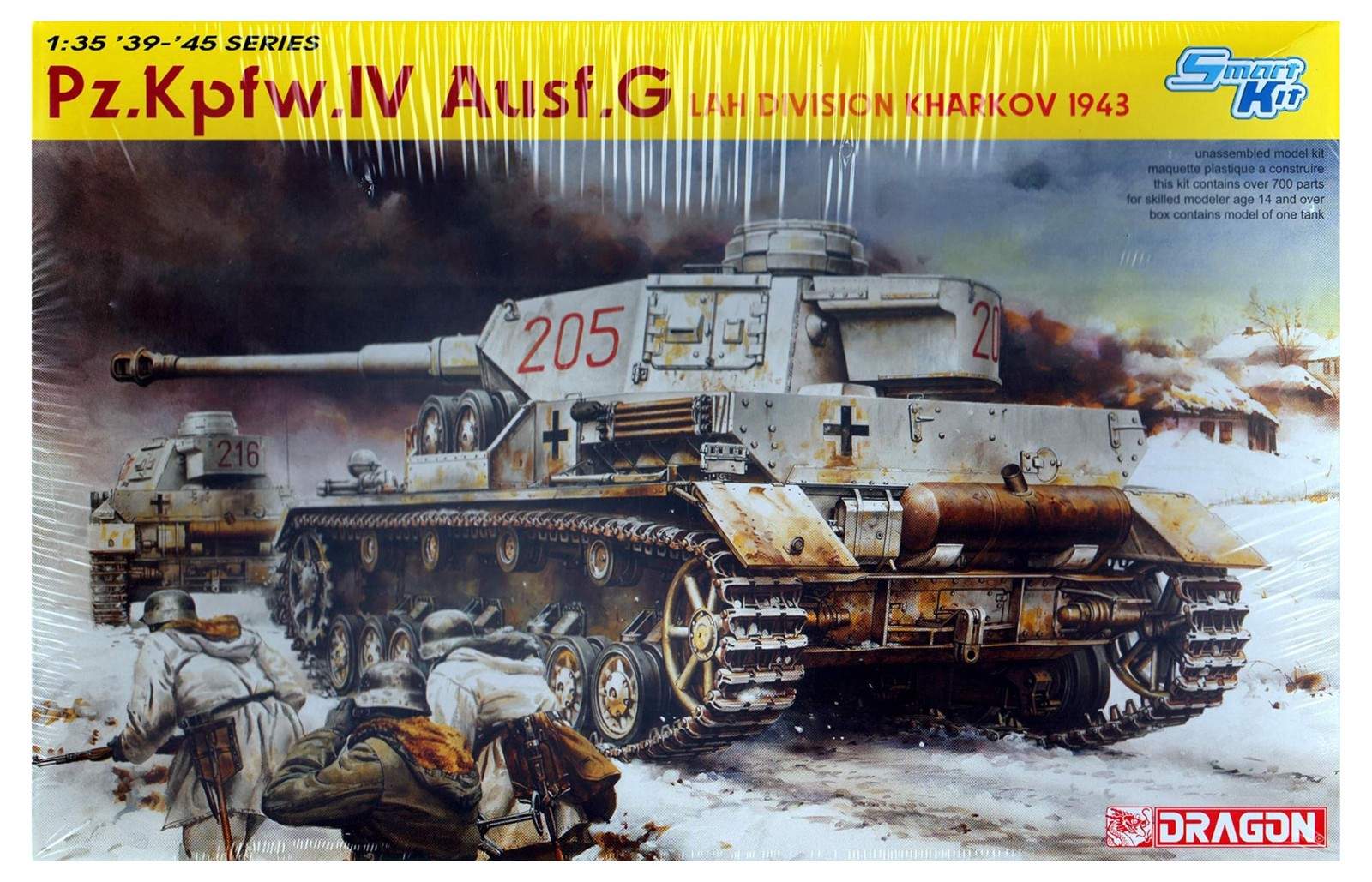 Dragon - D6363 - Maquette - Panzer IV AUSF G Lah - Echelle 1:35