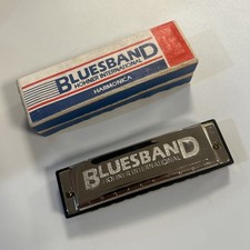 Vintage Hohner International Bluesband Harmonica Original Box and Instructions