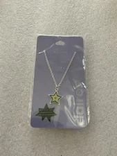 Claire’s Neon Glow In The Dark Star Necklace