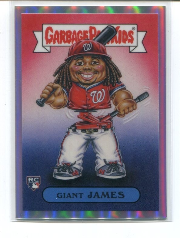 James Wood #BGP-49 Baseball Cards 2025 Bowman Chrome GPK trading card — raw and PSA graded price guide