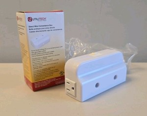 Utilitech #240203 Direct Wire Convenience Box
