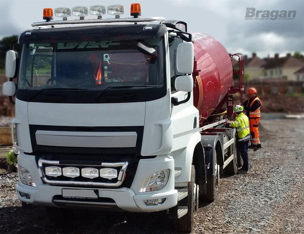 Bragan™ DachträGer Mit Leds Spotlights Amber Warnblinker FüR MAN TGS Low Cab-image