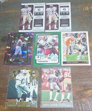 Panini Fleer Score NFL MLB Card Lot Deion Sanders Cowboys Falcons Reds 7 Cards