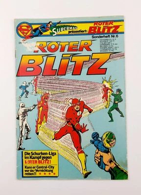 Rarität - Ehapa Comic Superman präsentiert: Roter Blitz Sonderheft Nr. 6 / Z2- - Bild 1 von 4