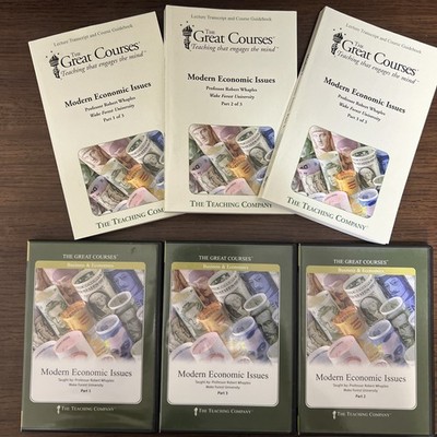 Modern Economic Issues by Robert Whaples Parts 1-3 0art 1-3 Cd Complete Set