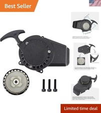 2-Stroke Pull Starter Assembly for 47cc  49cc Dirt Bikes - Easy Install