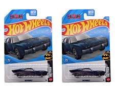 2026 Hot Wheels Batmobile #4 Dark Blue BATMAN - Set of 2