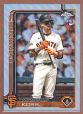 Christian Koss RC #USC26 2025 Topps Chrome Update Refractor-2088