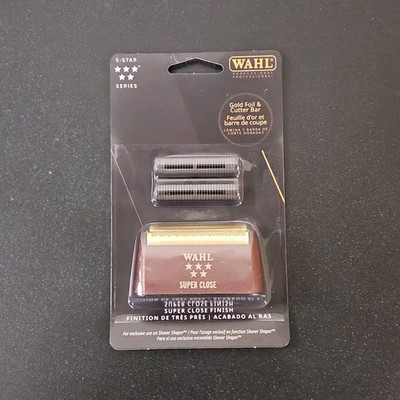 Wahl 5 Star Series Super Shaver Replacement Close Gold Foil Head Cutter Shaper