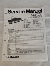 Aus einer Auflösung: Technics Service Manual PCM Keyboard SX-KN470