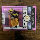 2026 Topps Series 1 PINK HOLOFOIL SP Paul Skenes Big Ticket Player Pirates💥