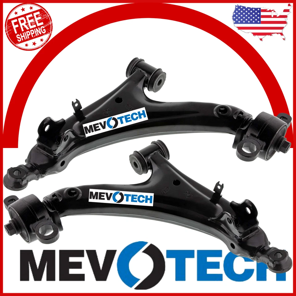 Left & Right Front Lower Control Arms Mevotech Set For 2001-2006 Lexus LS430 - Image 2 of 4