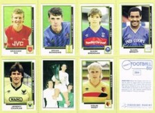 Football 86 Panini Stickers