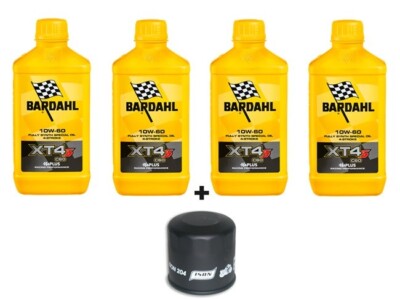 4T BARDAHL XT4-S XTS C60 10W40 RACING MOTORCYCLE ENGINE OIL 100% SYNTHETIC 1 LITER
