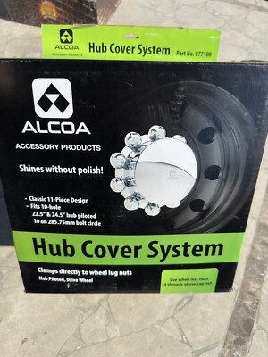 Alcoa hub cover system classic 11-piece design, fits 10 holes