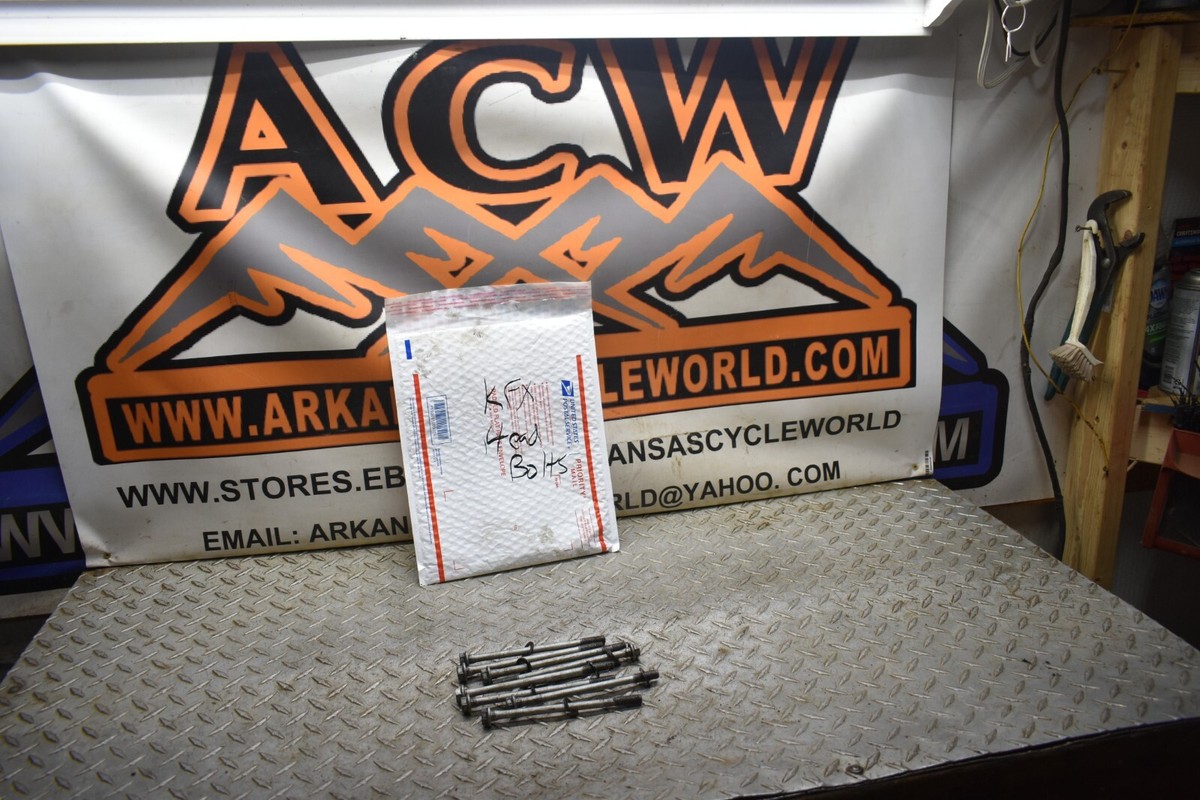 900 CYLINDER HEAD BOLT LOT 07 KAWASAKI KFX 700 KFX700 KSV V-FORCE