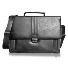 Borsa uomo vintage eco pelle ufficio tracolla pc ipad lavoro scomparti + chiave