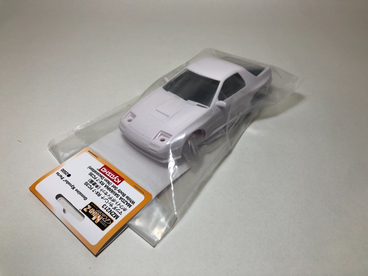 KYOSHO Mini-z MAZDA SAVANNA RX-7 FC3S White Body Set (Non