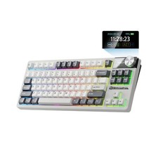 RK ROYAL KLUDGE S85 Wireless Mechanical Keyboard, TKL Keyboard with Display ...