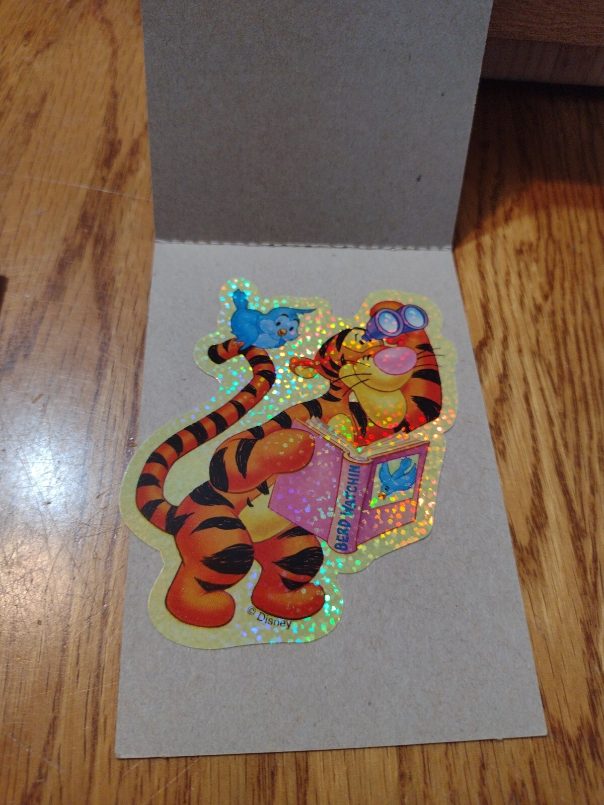 Vtg. Disney Winnie The Pooh Vending Machine sticker. Series 3. 2 of 12. STS40