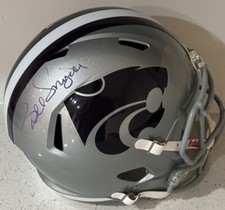KANSAS STATE WILDCATS BILL SNYDER SIGNED HELMET BECKETT AUTHENTIC BAS COA