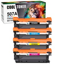 Toner For HP CE400A -3A 507A Toner Color LaserJet 500 M551 MFP M570dn M575dn Lot