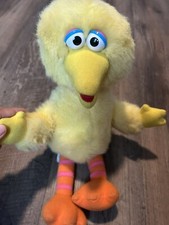 Vintage 1995 Tyco Big Bird Sesame Street Plush 10" Stuffed Animal