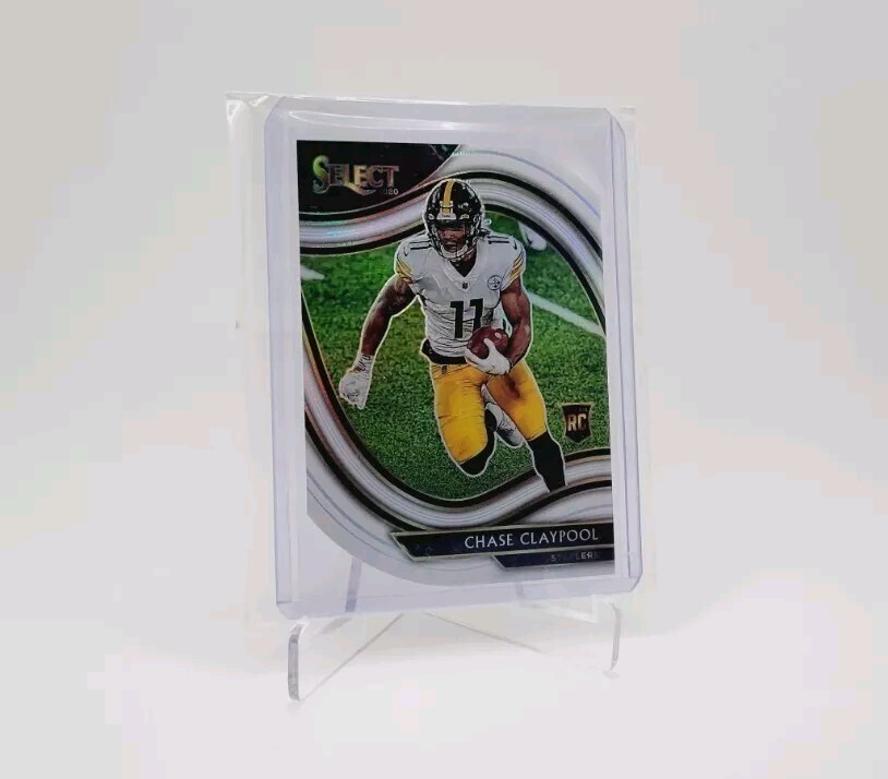 CHASE CLAYPOOL 2020 Select Field Level White Prizm Die Cut Rookie BILLS IRISH