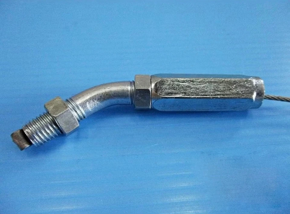 For Yamaha DT100 125 175 250 DT 1974-1976 Upper Throttle Cable - Image 3 of 4