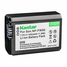 Kastar NP-FW50 NPFW50 Battery 2X  LCD USB Charger for Sony Alpha Camera Grip