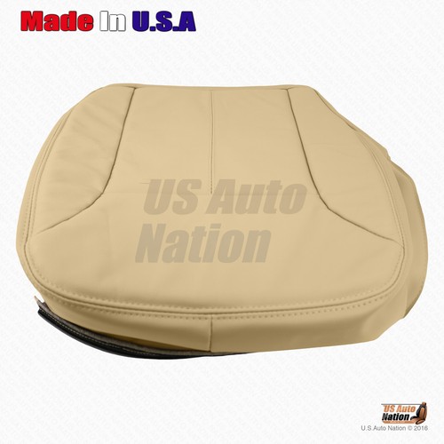 Fits 2007 2008 2009 Mercedes Benz GL450 Driver Bottom Tan Genuine Leather Cover - Picture 5 of 9