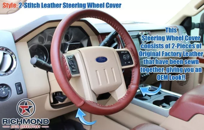 2011 ford f150 steering wheel cover deals