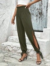Pantaloni da donna verde taglia XS Acquisti Online su