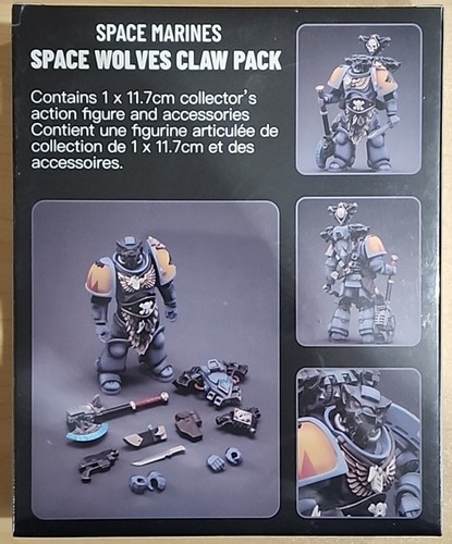 JoyToy Warhammer 40k Space Wolves Space Marines Claw Pack 1:18 # Jt2726 - Picture 2 of 4