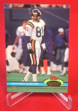 Anthony Carter 1991 Stadium Club Football Card #267 MINT