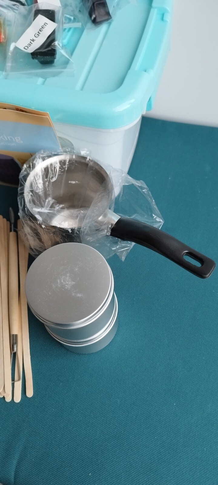 DELLABELLA Candle Making Kit soya Wax Melt Starter Kit Candle