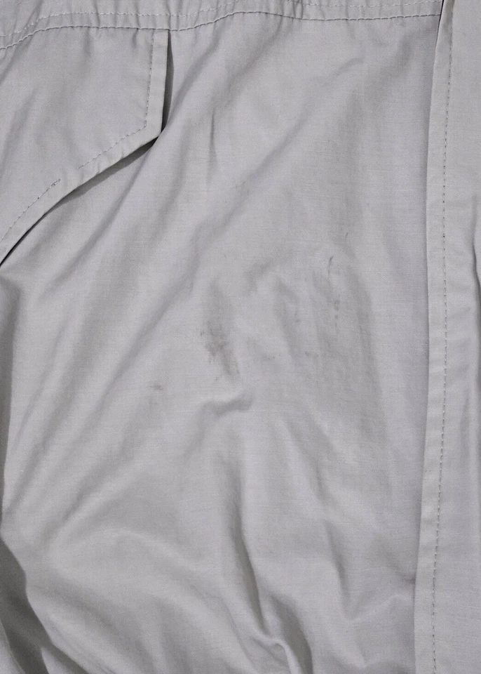 Chaqueta de golf Callaway para hombre XL beige 4 bolsillos cortavientos pequeños puntos ver foto Foto 3 de 4