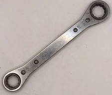 LANGLINE RB-2428 Double Head Ratcheting Box Wrench 3/4 x 7/8 inch Made in USA🔔