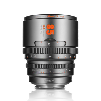 7artisans 85mm S35 Hope Prime T2.1 Cine Lens for RF CRF Mount Rp R9 R8 R7 Camera