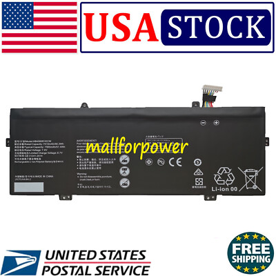 HB4593R1ECW Battery for Huawei Matebook X Pro i7 Mach-W29 2019 core i7 Matebook