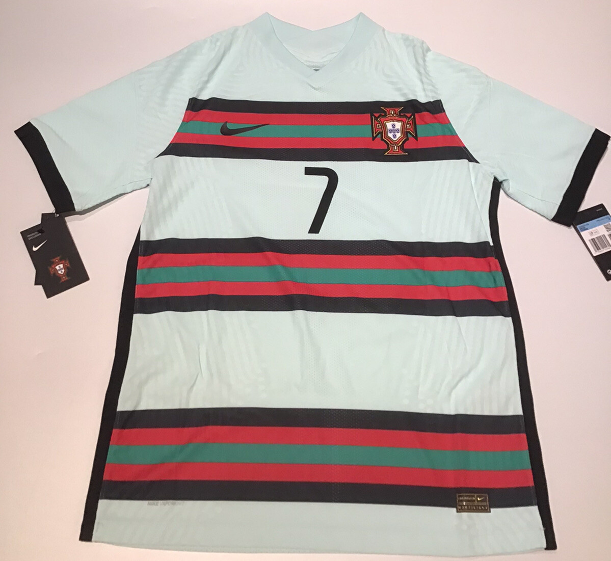 Portugal Vapor Match Away Shirt Nike 2020 #7 Ronaldo M-XL NWT | eBay