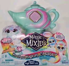 Magic Mixies Magic Genie Lamp with Interactive 8 Inch Rainbow Magic Plush, Ages