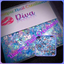 Limited Edition Glitter Mix DIVA Nail Art/Body Glitter/festival/Slime