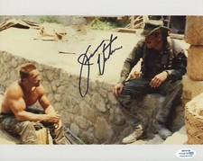 Jesse Ventura Predator Autographed Signed 8x10 Photo ACOA