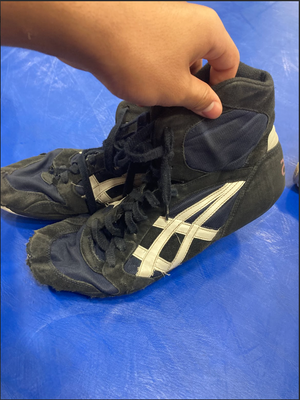 Rare Vintage 80s ASICS TIGER Wrestling Shoes 10.5 Reflex Sole Exeo 
