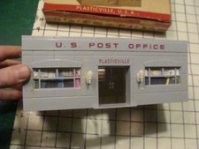 Original Early PLASTICVILLE -- U S POST OFFICE KIT in box -- no brakes, NO FLAG